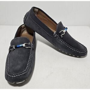 Riomar The Stingray Deck Driver Driving Shoes Grey Gray Mens Sz 9.5 EU 42.5